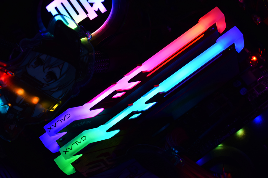 影驰内存条gamer3000ddr48g,影驰星曜ddr4rgb