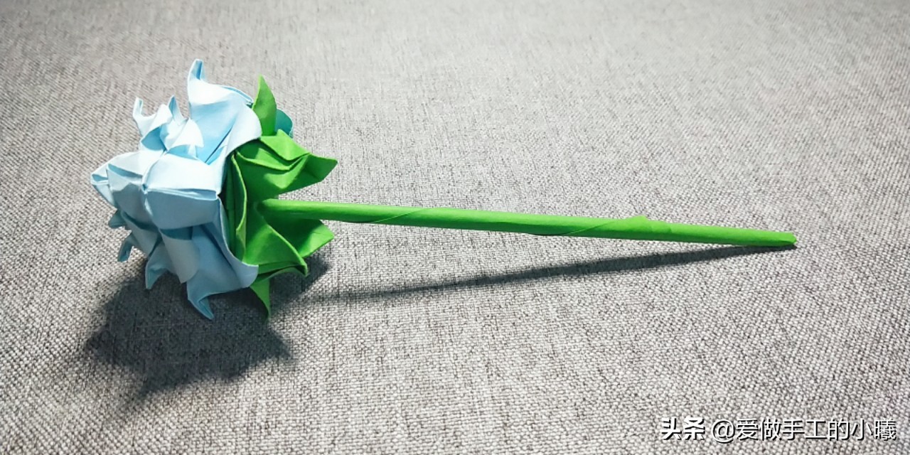 折纸王子折纸五瓣玫瑰花,玫瑰花折纸教程图解千纸鹤