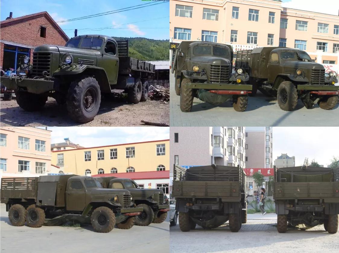 解放ca30军用6x6越野卡车,中国解放军ca-30军用卡车