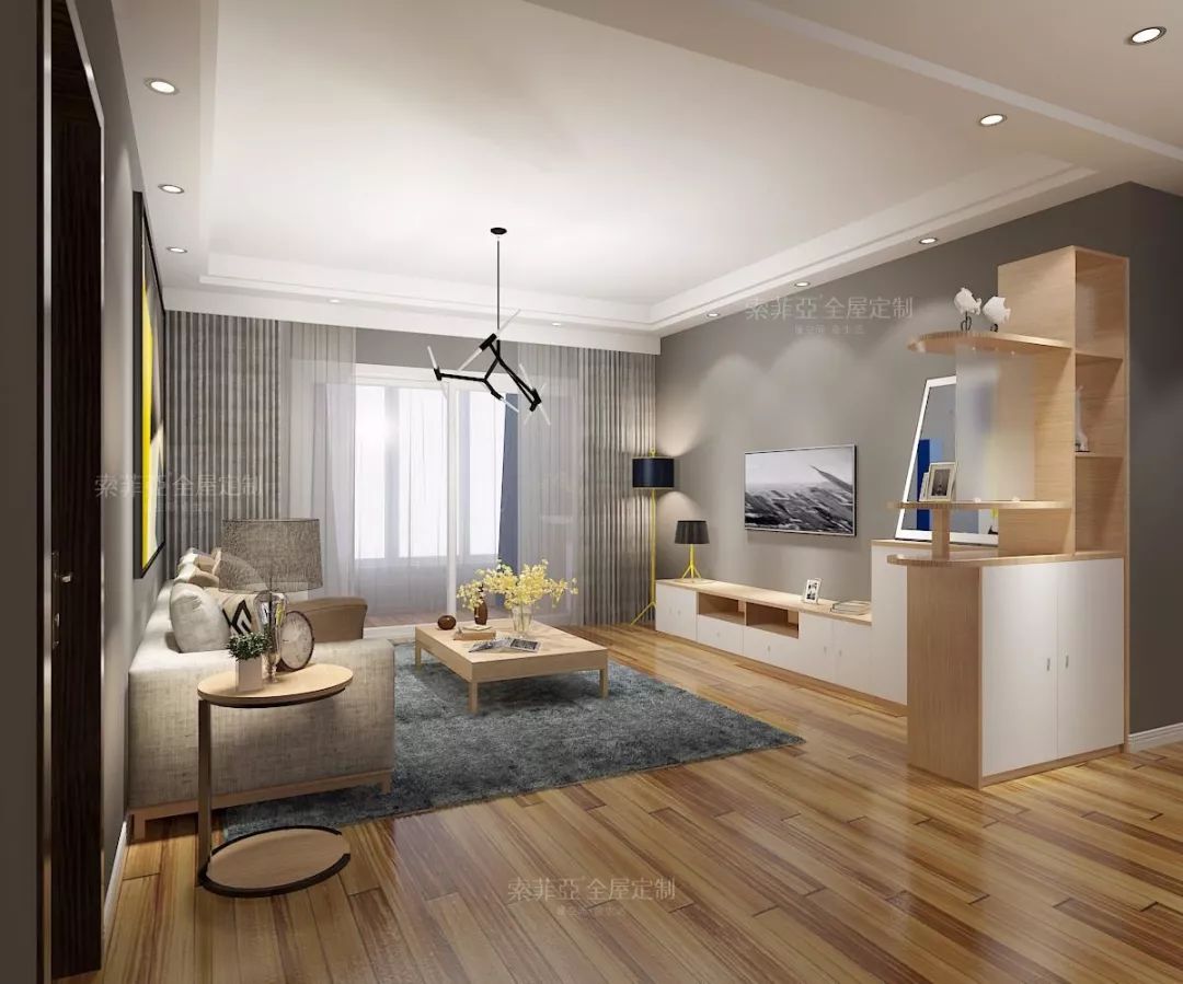 大门正对餐厅隔断效果图,客厅餐厅电视墙隔断效果图大全