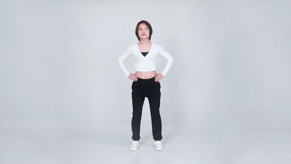 用一招就能瘦全身,瘦腰腹的方法视频健身操