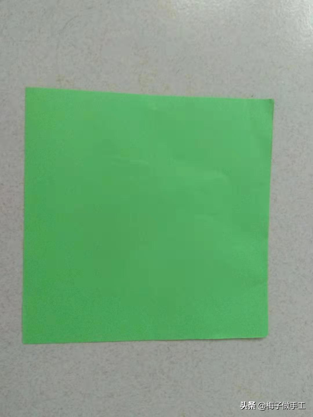 怎么折实心六芒星,手工折纸四角星怎么折