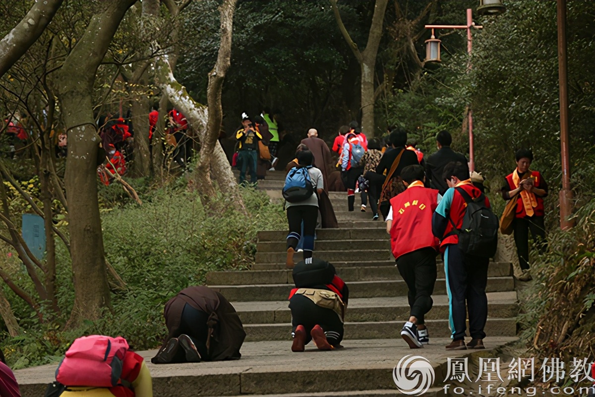 三步一拜普陀山完整版免费,普陀山南海观音礼佛