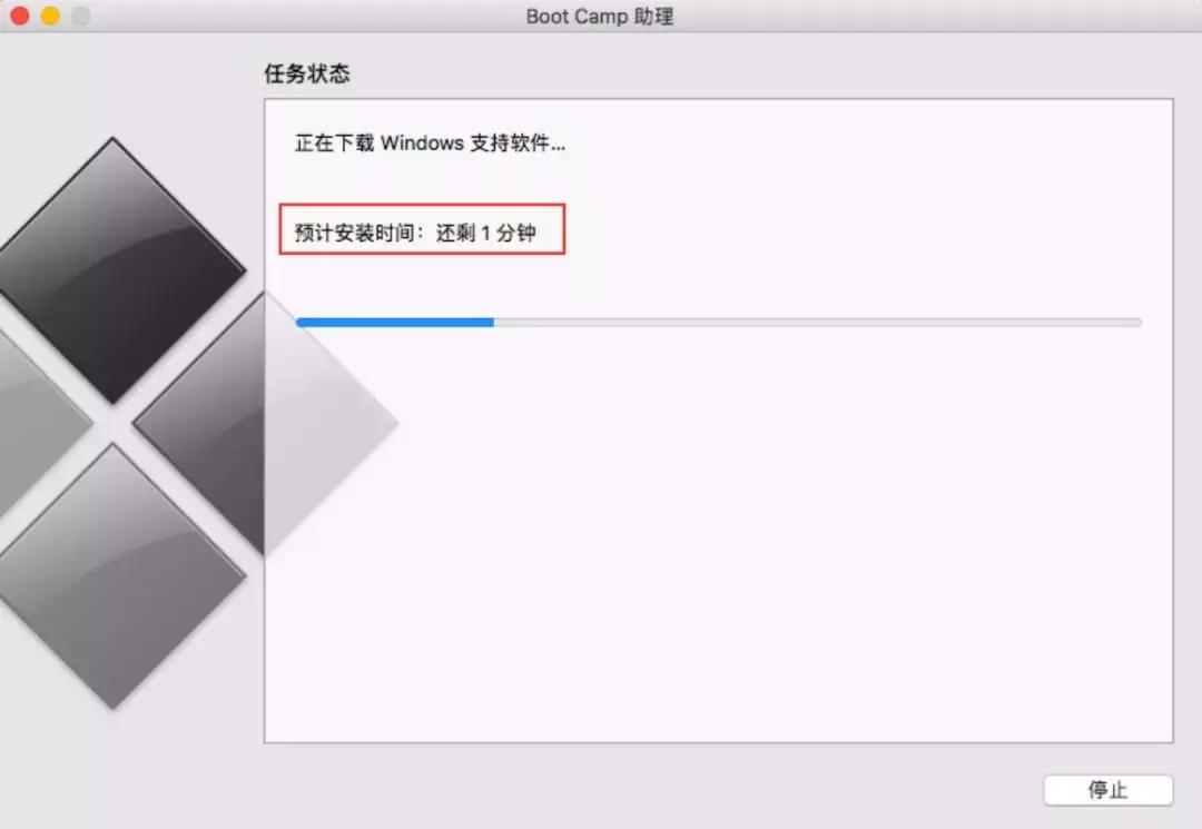 苹果安装双系统BootCamp安装失败，拷贝Windows安装文件时出错