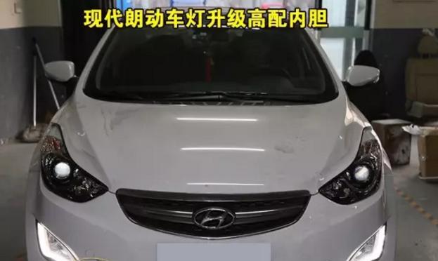 许格速腾改装LED灯泡案例,许格家改车灯
