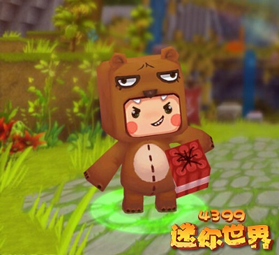 迷你世界熊孩子手里拿的爆爆蛋,迷你世界熊孩子怕爆爆蛋吗