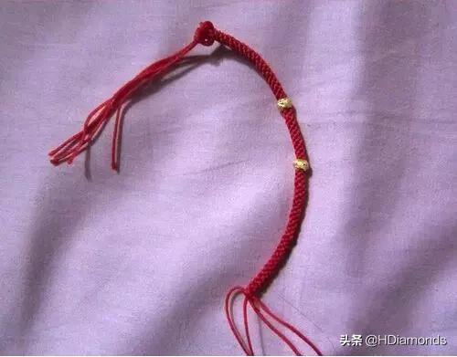 10颗转运珠手绳编法,2021转运珠手绳编法