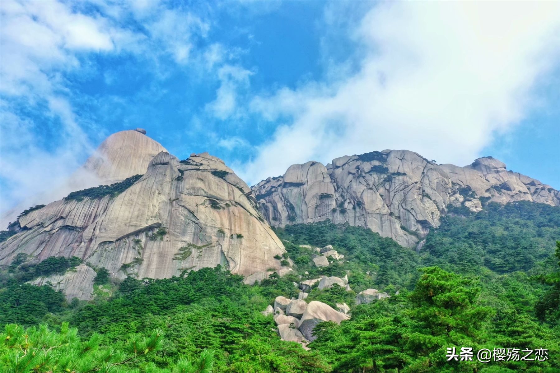 琉璃拍摄现场安徽天柱山,安徽三大名山哪个景色好