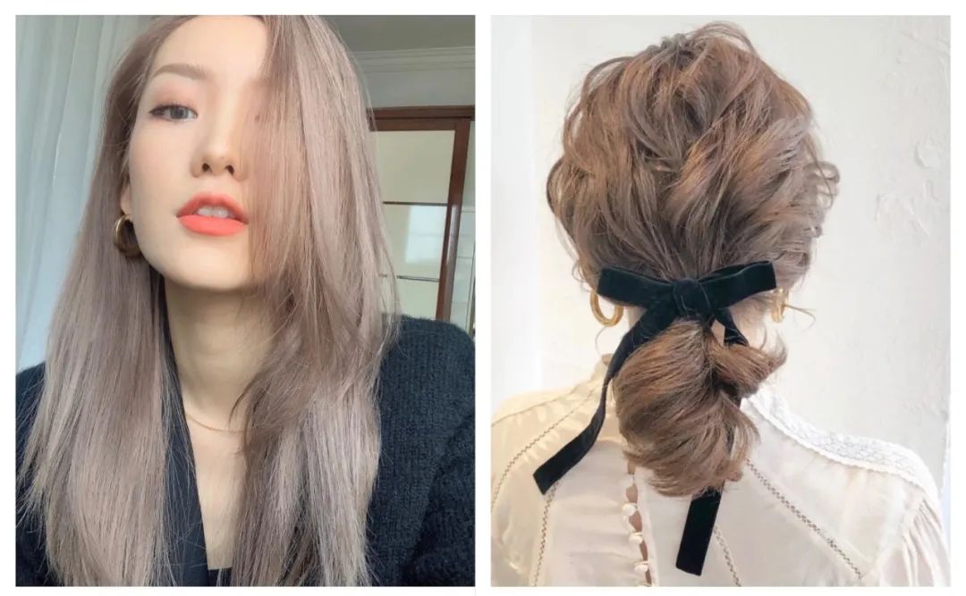 减龄发型女2020流行显白发色,2022年最流行的发型显白发色