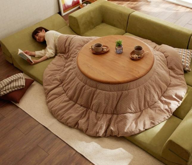 日本取暖用的暖被炉,为什么日本用油炉子取暖