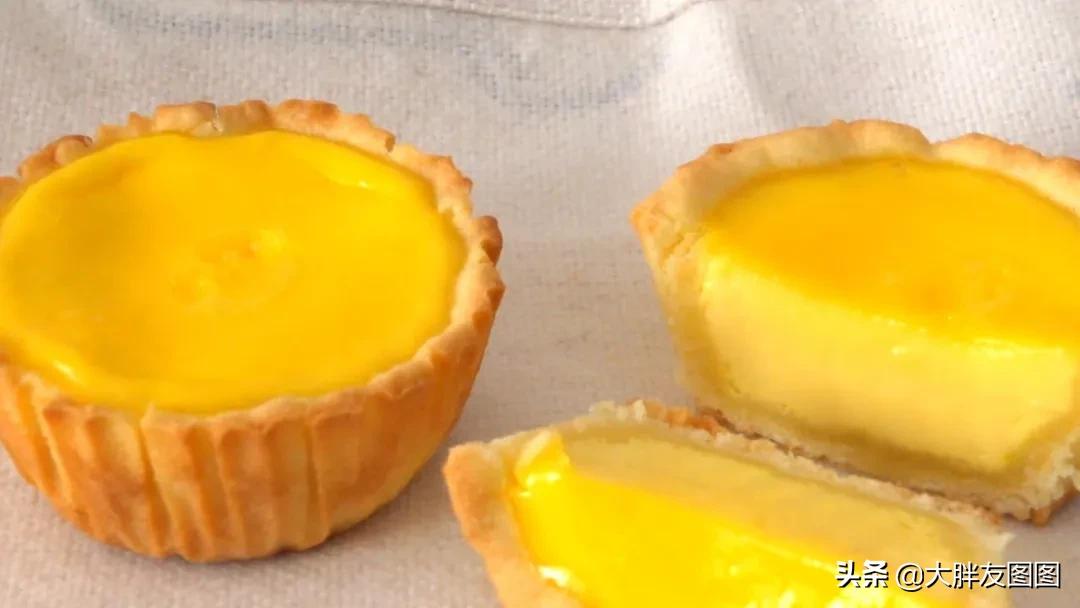 无黄油蛋挞的配方,黄金葡式蛋挞的做法