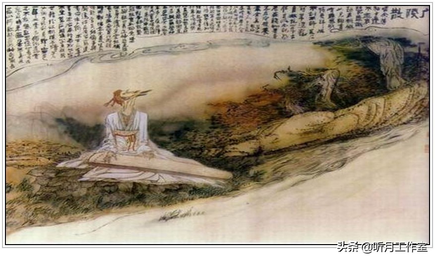 嵇康广陵散古琴演奏完整版,三国嵇康曲子