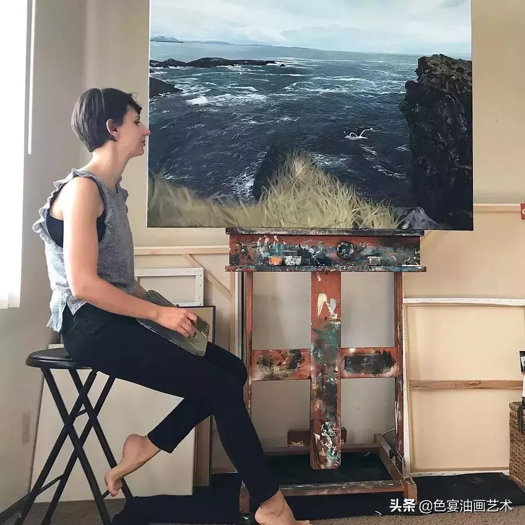 用最简单的画笔，画出绝美的大海