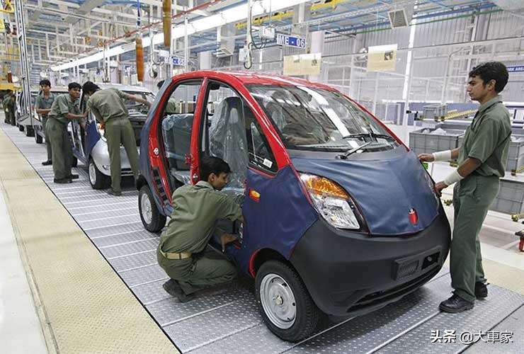塔塔汽车nano为什么停产,印度塔塔微型车nano