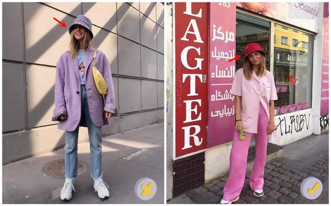 适合秋冬戴的巨显脸小的渔夫帽,渔夫帽戴对不仅时髦还显脸小