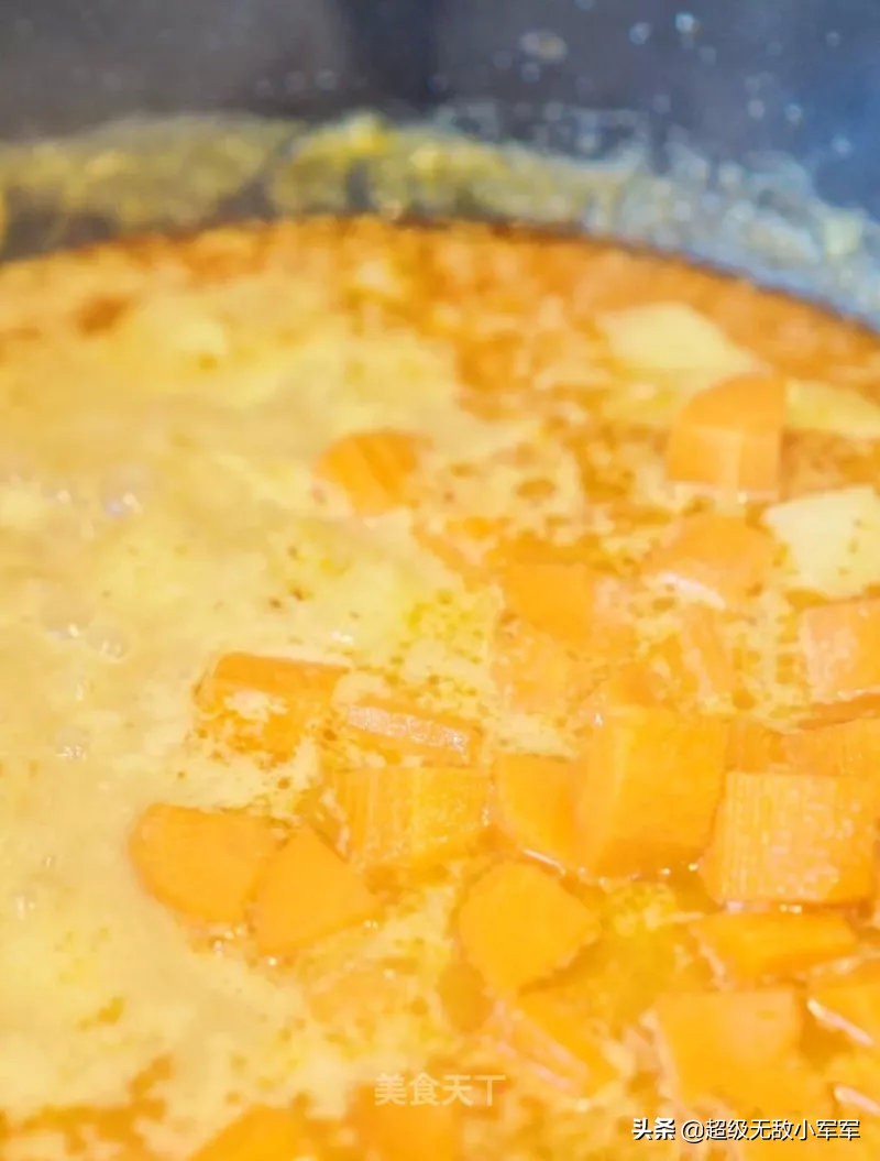 泰式咖喱虾家常做法,正宗泰式咖喱虾做法