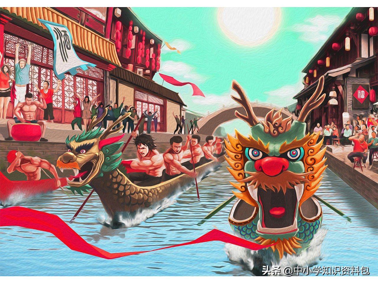 最全的「中国传统节日」拓展知识+习俗插图汇总，考点常识，收藏