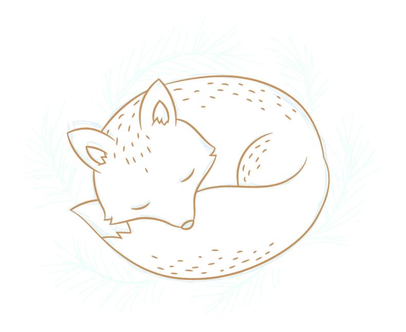 ai画一个蝴蝶,一只小狐狸怎么画