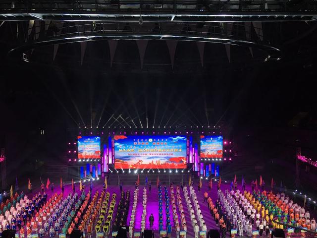 包头市昆区第一届全民健身节开幕,包头市第二十九中学运动会开幕式