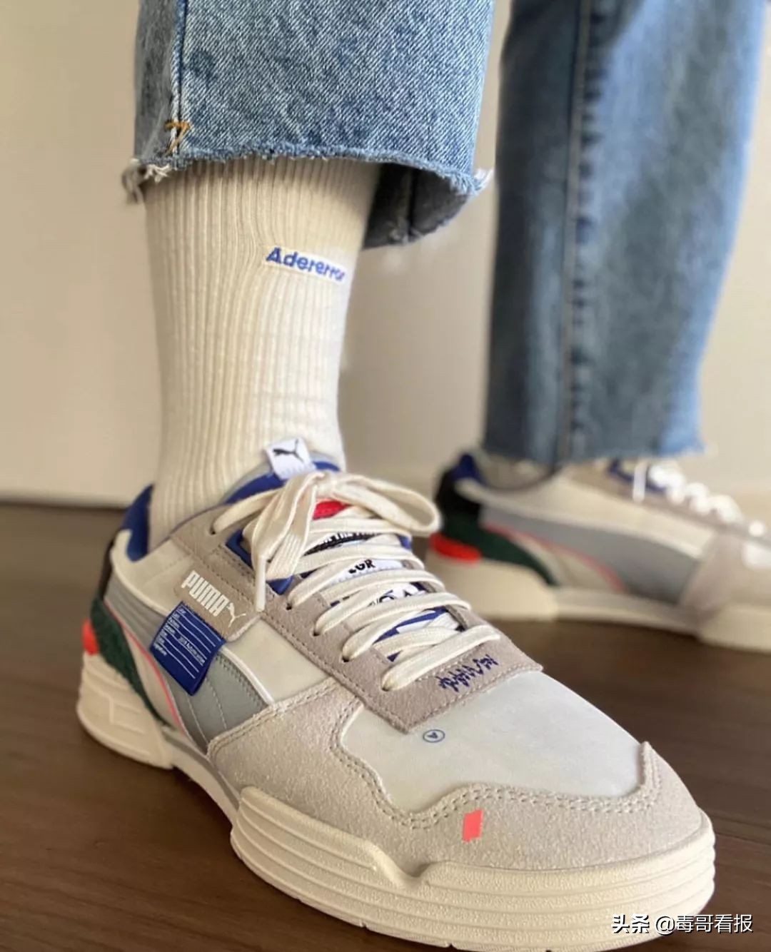 puma全面反光的鞋子,puma全掌碳板钉鞋测评