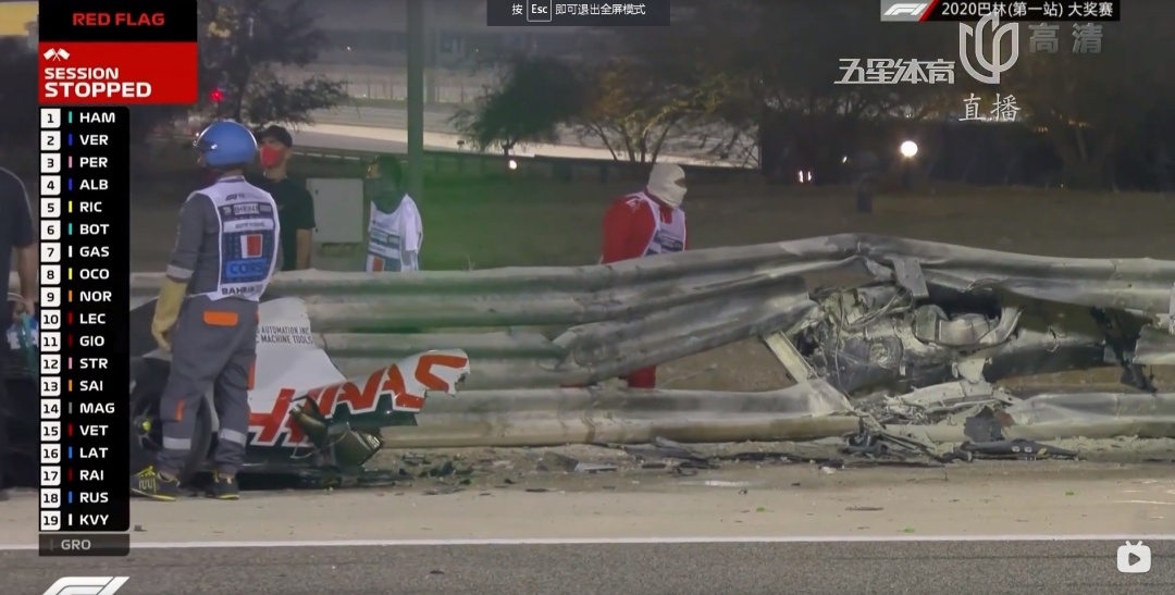 f1赛车意外事故,f1比赛最心碎的事故瞬间