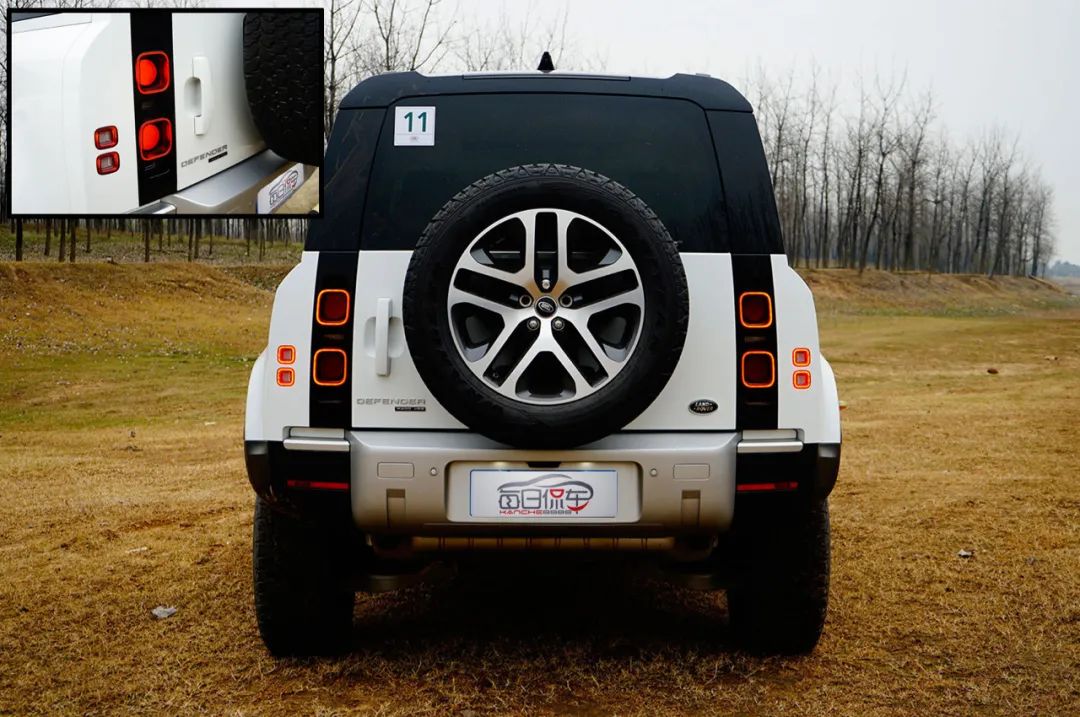 试驾路虎全新卫士,路虎卫士110p400x和暗黑特别版区别