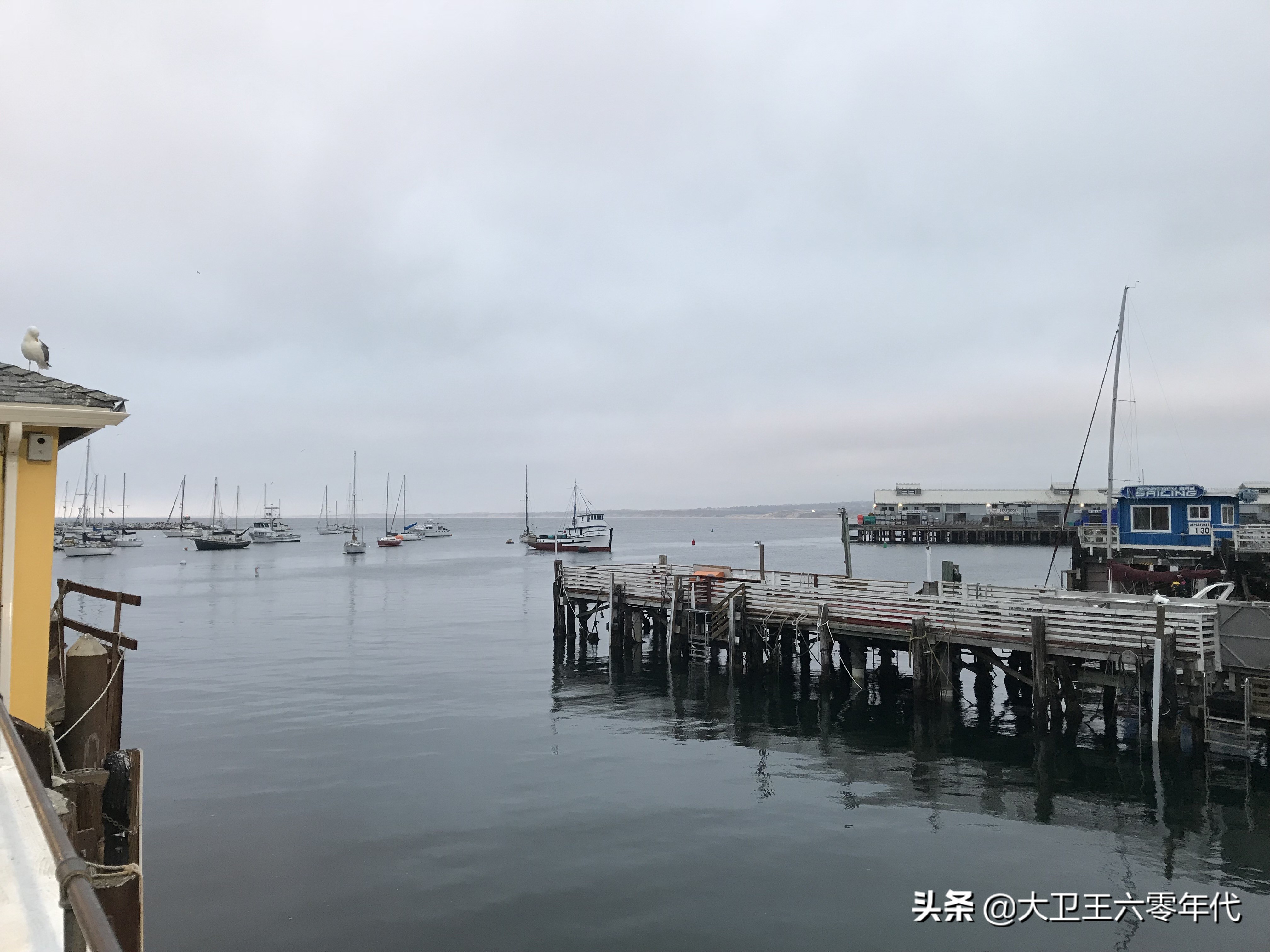 加州旧金山渔人码头,加州小城