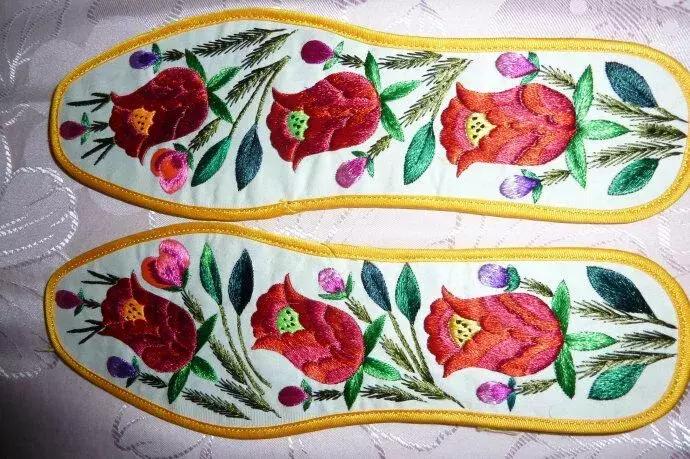 指尖飞舞鞋垫,100款惊艳手工鞋垫