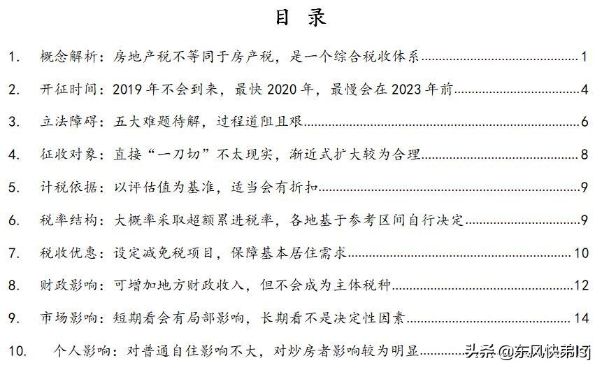 房产税风险提示,房产税利空房地产吗