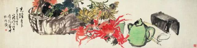 名家笔下的螃蟹诱人极了,中国名家笔下的螃蟹