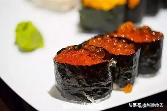 各种寿司纯鲜三文鱼刺身,日本传统寿司都用什么鱼