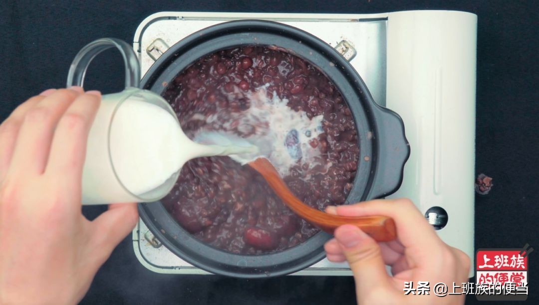 红豆粥可以加牛奶吗,牛奶燕麦红豆粥做法窍门
