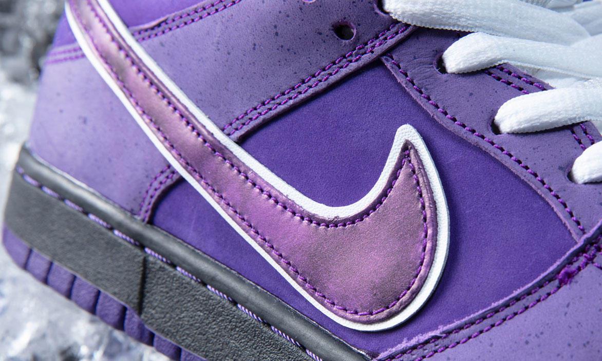 nikedunksb紫龙虾上脚,nikesbdunk紫龙虾