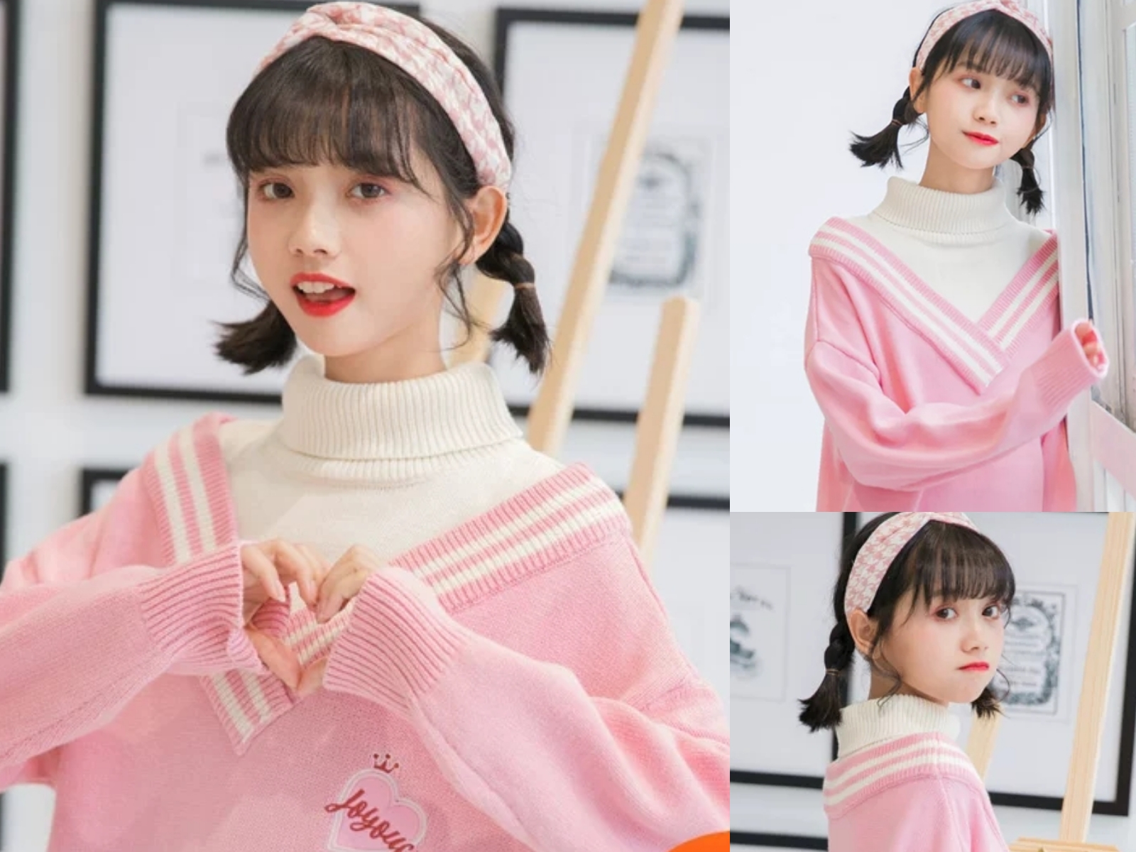 上学扎什么头发好看没有刘海可爱,头发两边扎两个小辫子怎么扎可爱