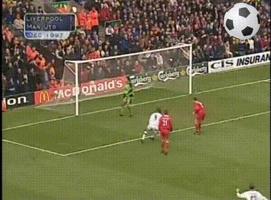 大卫贝克汉姆生涯,大卫贝克汉姆经典的庆祝动作