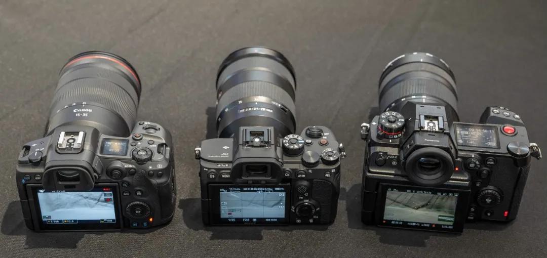 号称最强视频机的R5、S1H和α7SⅢ发热大对比