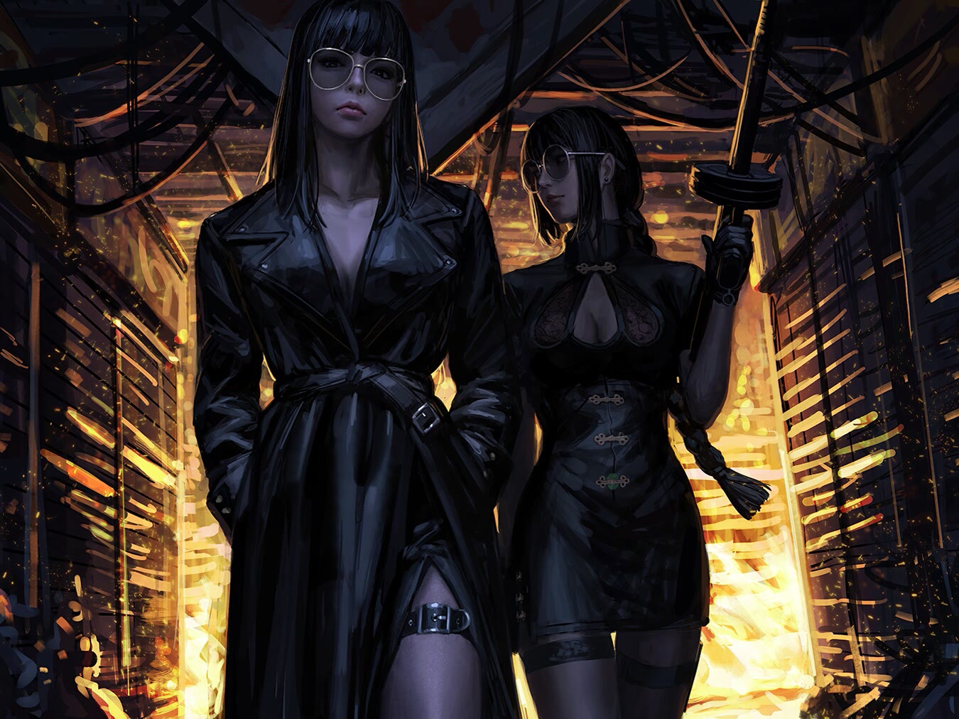 可爱动漫壁纸呆萌的动漫少女,动漫壁纸4k超清动漫少女