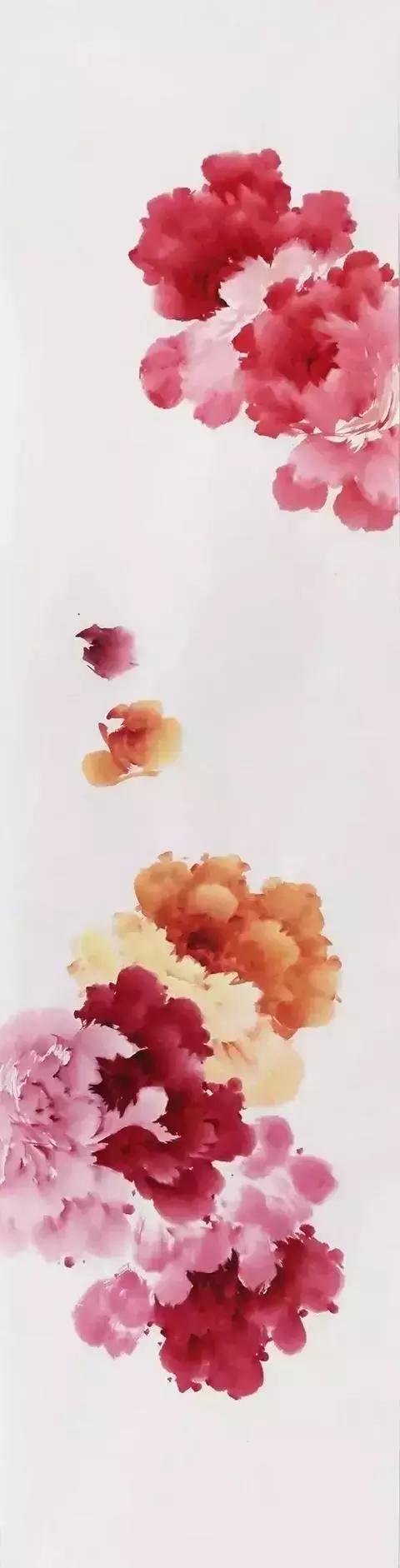 写意牡丹三种画法,王雪涛写意牡丹画法及调色技巧