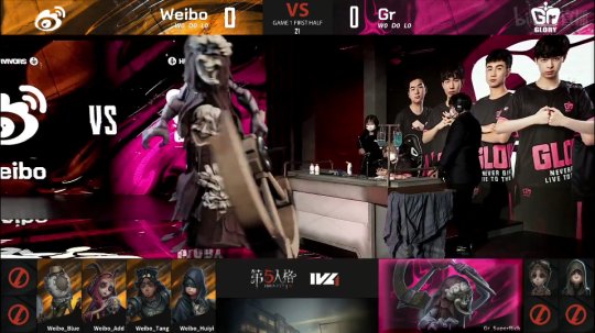 第五人格ivl夏季赛开幕式gr战队,第五人格ivlgr阵容