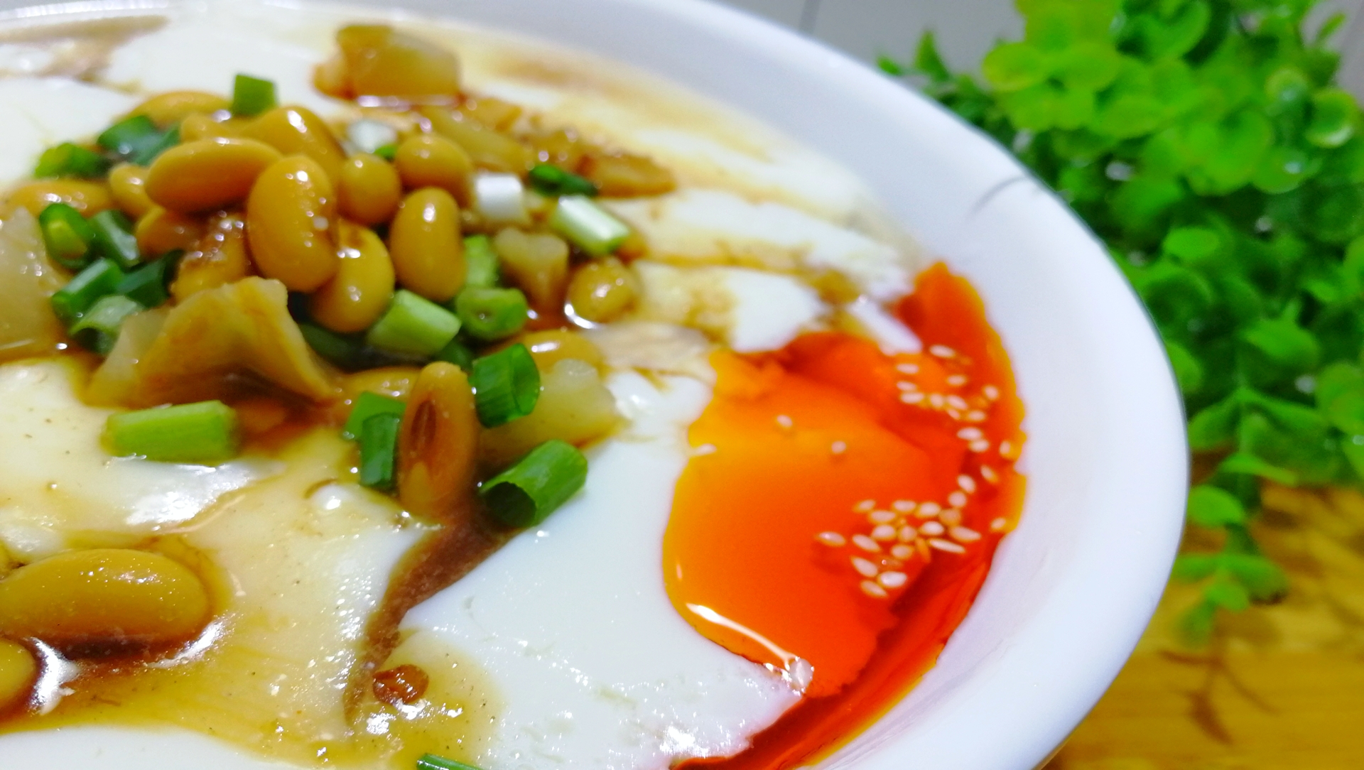 豆腐脑怎么不酸涩,豆腐脑卤不泄汤的秘诀