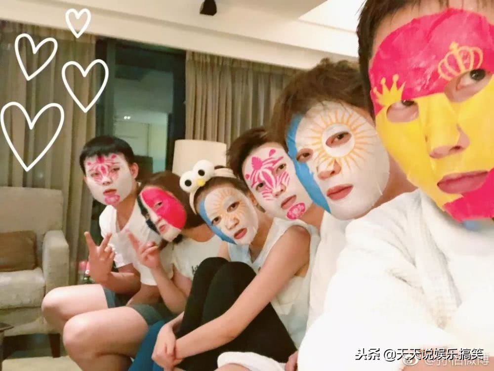 热巴敷面膜好吗,明星敷面膜大比拼