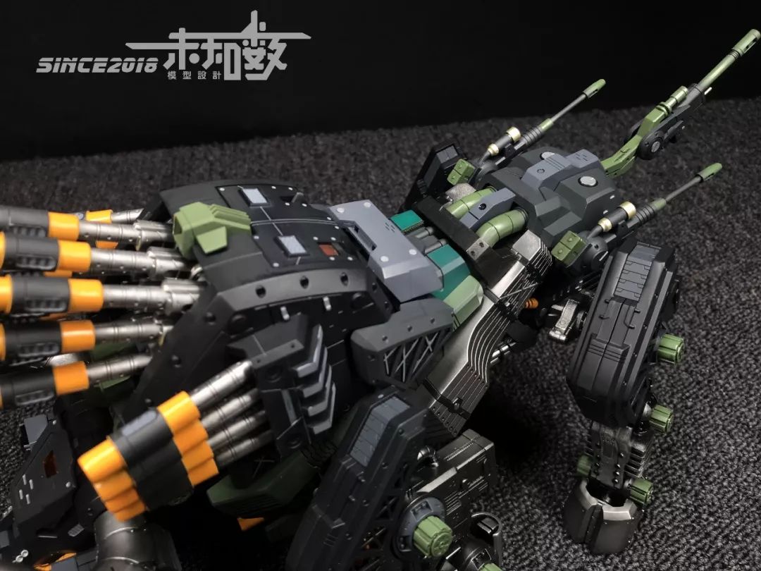 索斯机械兽长牙虎涂装,索斯机兽拼装视频合集