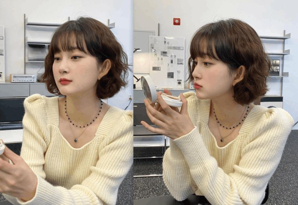 都已经2021年了，就放弃老气的“内扣”吧，“蛋卷烫”才更高级