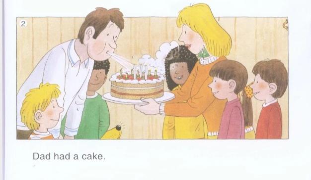 1级绘本Lesson53:爸爸过了一个不同寻常的生日