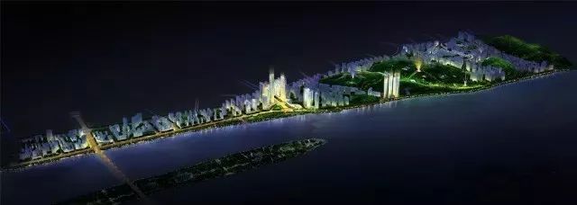 长沙南湖金融外滩最新规划,金融中心二期320亩地块实景