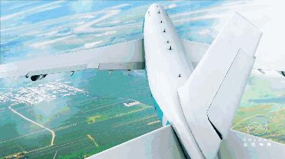 3d立体飞机飞行过程图解,飞机是怎么飞行的3d原理动画