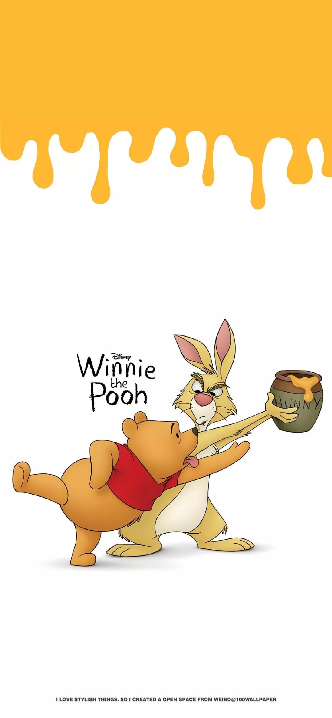 手机壁纸｜小熊维尼