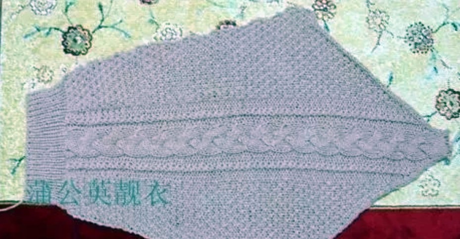 长款戴帽子大衣编织，冬天织一件很暖和