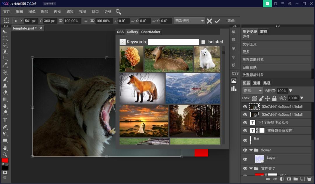 网友创造的app,安卓photoshop完整功能
