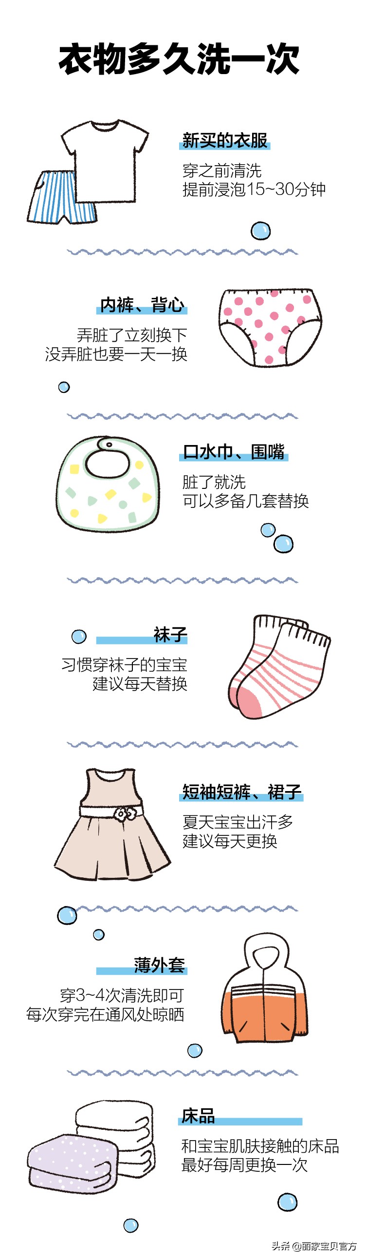 甲醛残留，霉菌滋生！给孩子洗衣服，别再错了